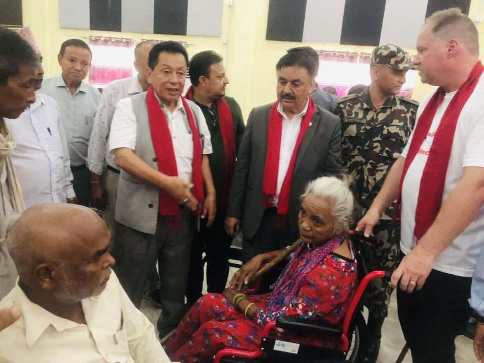 छ स्थानीय तहमा अपांगता भएका १ सय १६ जनालाई ह्वील चियर