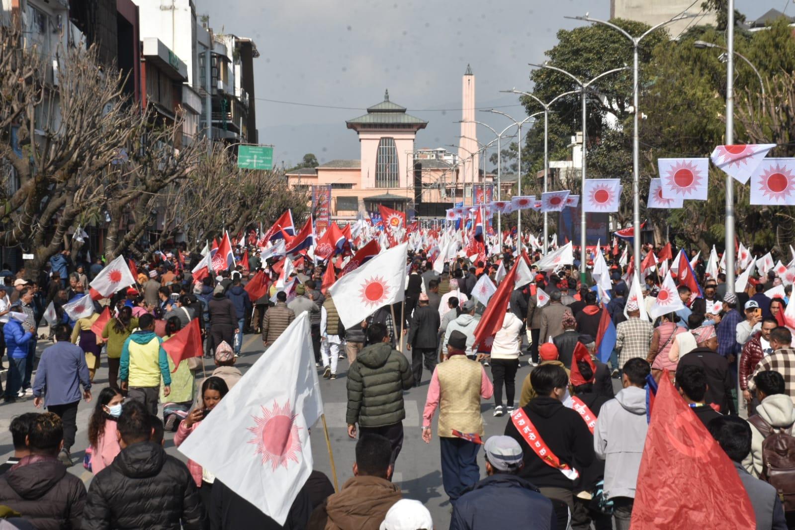 एमाले सभामा सहभागी कम, पार्टी कमजोर भएको नेताबाटै स्वीकार