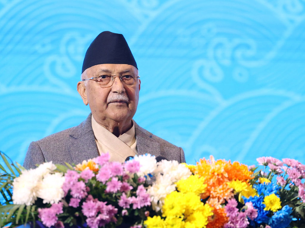 नेपाल र चीनबीचका सम्बन्धमा बौद्ध धर्म चम्किलो धागो बनेर रहेको छ :  प्रधानमन्त्री