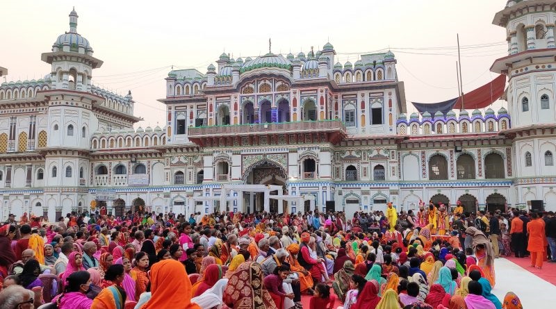जनकपुरमा विवाहपञ्चमी महोत्सव सुरु, आज नगरदर्शन